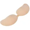 Adhesive bra with push up - seamless - strapless - front closure