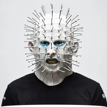 Horror Halloween täyteläiset kasvot lateksi