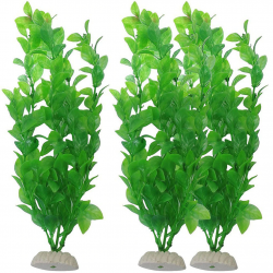 Aquarium gazon vert artificiel - plante 26 cm