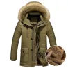 Veste d'hiver chaude à capuche