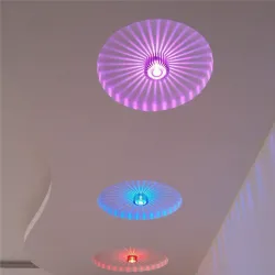 Smart LED 3W - aluminum ceiling light - remote control - RGB - dimmable