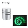Luz de parede LED com furo espiral - RGB - controlador remoto