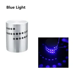 LED seinävalo spiraalireiällä - RGB - etäohjain