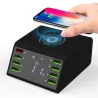 CargadoresPantalla LED USB 60W - cargador inalámbrico multiport - carga rápida 3.0