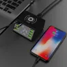 CargadoresPantalla LED USB 60W - cargador inalámbrico multiport - carga rápida 3.0