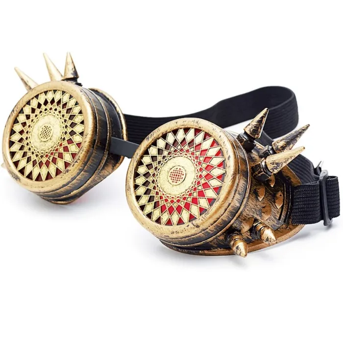 Retro steampunk aurinkolasit - unsex goggles