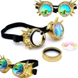 Steampunk & gothic goggles - vintage aurinkolasit