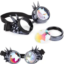 Steampunk & Gothic Brille - Vintage Sonnenbrille