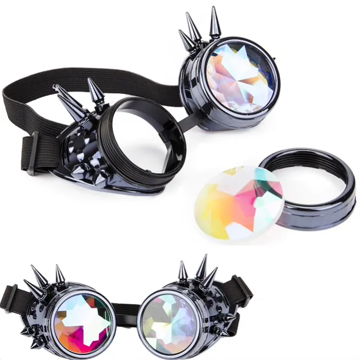 Steampunk & gothic goggles - vintage aurinkolasit