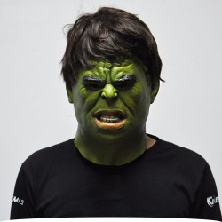 Halloween realistic full face latex mask