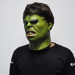 Halloween realistic full face latex maskMaskers