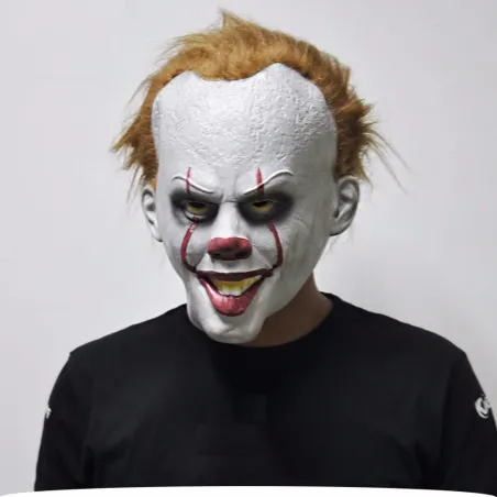 Halloween clown latex full face mask