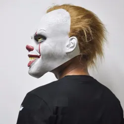 Halloween-klovni lateksin täysi naamio