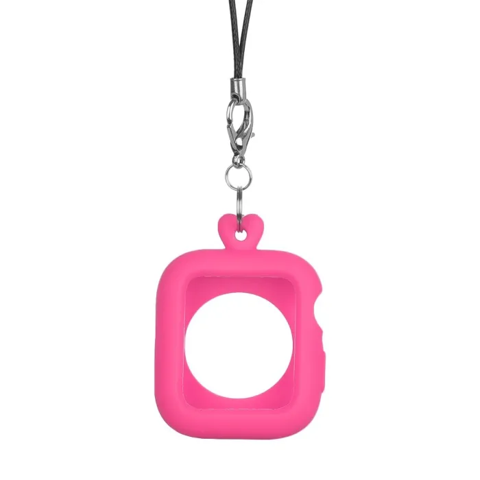 Silikontäckning för Apple Watch - med halsband - 38 mm - 40 mm - 42 mm - 44 mm