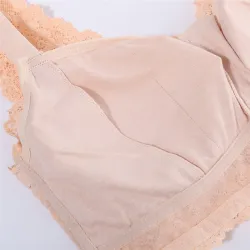 Push up bra with front zipper - saumaton