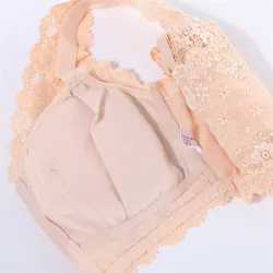Push up bra with front zipper - saumaton
