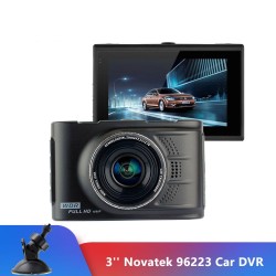 Podofo Novatek 96223 carro DVR - 3.0 polegadas WDR full HD 1080P câmera - gravador de vídeo registrador - 170 graus
