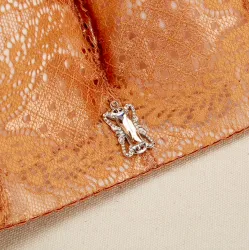 Solid Spitze BH mit Push-up - große Größe