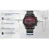 RelojesReloj de cuarzo deportivo de cuero de lujo