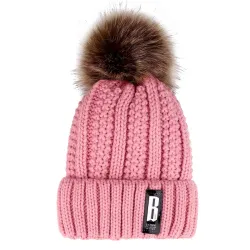 Sombreros & gorrasCaliente sombrero de lana de invierno con pom pom