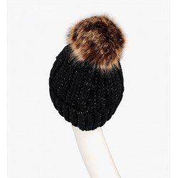 Sombreros & gorrasCaliente sombrero de lana de invierno con pom pom