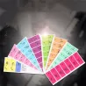 Piano keyboard sound name stickers - music labels