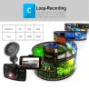 Podofo A2 -auton DVR-kamera - G30 HD 1080P 140 astetta - videotallenne - yönäkö G-sensori