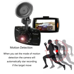 Cámara de tableroPodofo A2 coche cámara DVR - G30 HD 1080P 140 grado - grabación de vídeo - visión nocturna - G-sensor