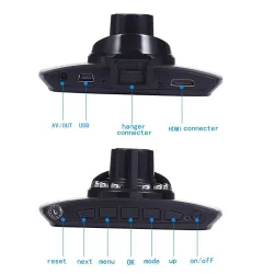 Podofo A2 -auton DVR-kamera - G30 HD 1080P 140 astetta - videotallenne - yönäkö G-sensori