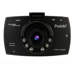 Cámara de tableroPodofo A2 coche cámara DVR - G30 HD 1080P 140 grado - grabación de vídeo - visión nocturna - G-sensor