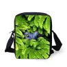Djur i blad - liten crossbody bag
