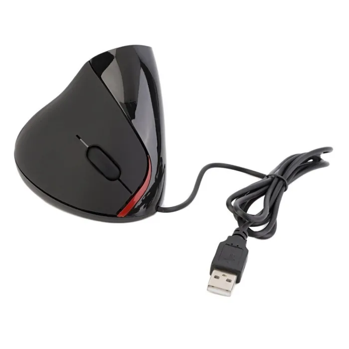 Vertikaalinen optinen hiiri - USB-lanka - 2400DPI - 2.4GH - ergonominen