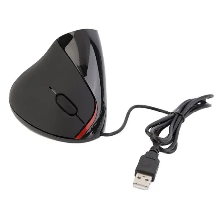 USB - 2400 DPI 2.4GH - 5D przewodowa optyczna ergonomiczna mysz pionowaMyszki