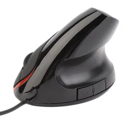 Vertical optical mouse - USB wired - 2400DPI - 2.4GH - ergonomic