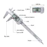 150mm LCD Digital Vernier-Cliper - elektronisches Mikrometer - Messwerkzeug