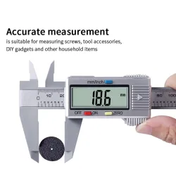 150 mm LCD digitaalinen vernier kaliiperi - elektroninen mikrometri - mittaustyökalu