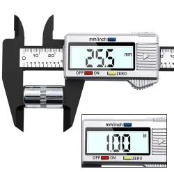 Calibrador150 mm caliper vernier digital - micrometer electrónico - herramienta de medición