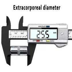 Calibrador150 mm caliper vernier digital - micrometer electrónico - herramienta de medición