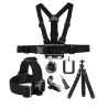 Octopus tripod bröstband montering för GoPro Hero 7 6 5 EKEN H9 Xiaomi Yi 4KGS65