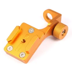 Support en aluminium moto - support pour GoPro Hero 4 5 3 2 Xiaomi Yi SJ4000 SJ5000