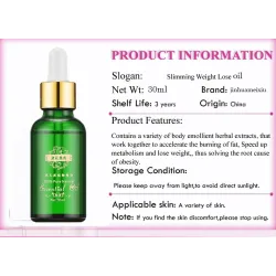 Slimming eterisk olja - fettbrännare - anti cellulit massage olja 30 ml