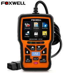 Foxwell NT301 OBD2 -skanneri - virhekoodinlukija - auton diagnoosi - monikieliset - yleismaailmallinen