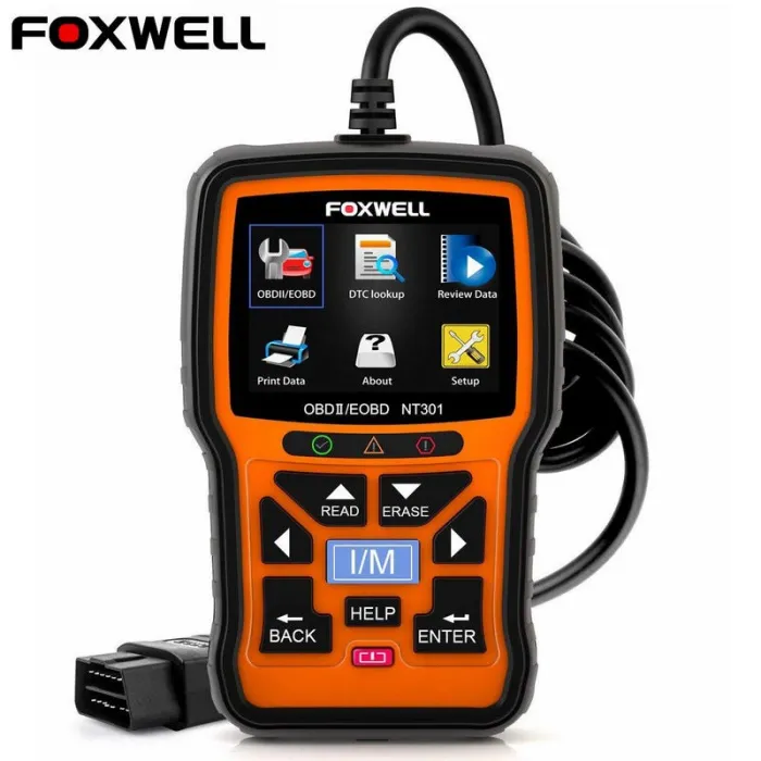 Foxwell NT301 OBD OBD2 scanner - error code reader - car diagnose - multi-languages - universal