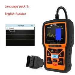 Foxwell NT301 OBD2 -skanneri - virhekoodinlukija - auton diagnoosi - monikieliset - yleismaailmallinen