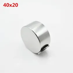 N35 N52 neodymium magnet - stark rund metall magnet 40 * 20mm 2 bitar