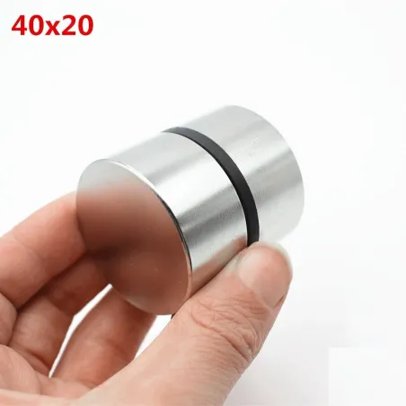 N35 N52 neodymium magnet - stark rund metall magnet 40 * 20mm 2 bitar