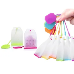 Silikonbeutel - Sieb - Tee Infuser