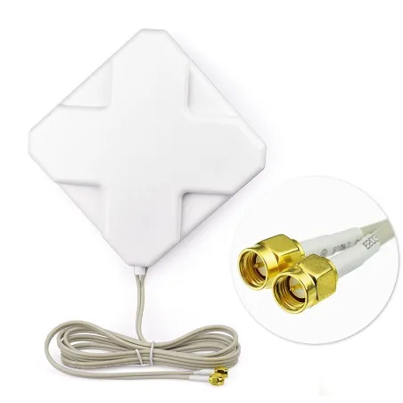 Red4G Soporte de señal de antena 35dbi - doble antena SMA - 220*190*21mm