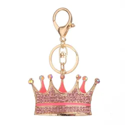 llaverocorona de cristal - llavero