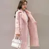 Chaquetasabrigo de piel de oveja de invierno de moda - chaqueta de piel de oveja